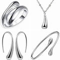 Necklace Ring Hook Oval Earings Set by DailySale