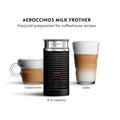 Nespresso Vertuo Next Coffee and Espresso Maker with Aeroccino Milk Frother (Refurbished) by DailySale