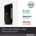NETGEAR Nighthawk Cable Modem CM1200 - Compatible with all Cable Providers (Refurbished) by DailySale