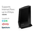 NETGEAR Nighthawk DOCSIS AX2700 3.1 2.7Gbps Two-in-One Cable Modem Router (CAX30-100NAS) (Refurbished) by DailySale