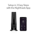 NETGEAR Nighthawk DOCSIS AX2700 3.1 2.7Gbps Two-in-One Cable Modem Router (CAX30-100NAS) (Refurbished) by DailySale