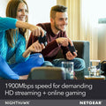 NETGEAR Nighthawk Smart Wi-Fi Router (R7000-100NAS) - AC1900 Wireless Speed (Up to 1900 Mbps) (Refurbished) by DailySale