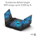 Netgear Nighthawk WiFi 6 (RAX120) AX6000 12-Stream Dual-Band Gigabit Router (Refurbished) by DailySale