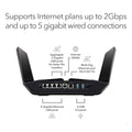NETGEAR Nighthawk WiFi 6 Router RAX120 (Refurbished) by DailySale
