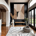 Neutral Abstract Boho Wall Art by Tailored Canvases