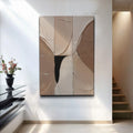 Neutral Abstract Boho Wall Art by Tailored Canvases
