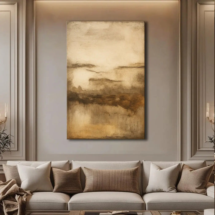 Neutral Abstract Wall Art by Tailored Canvases