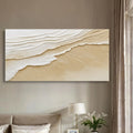 Neutral Ocean Waves Wall Art by Tailored Canvases