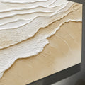 Neutral Ocean Waves Wall Art by Tailored Canvases