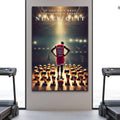 Never Quit - Sport Wall Art by Tailored Canvases