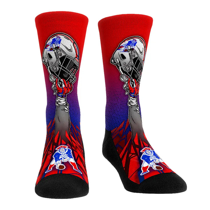 New England Patriots - Alternate Helmet Smash by Rock 'Em Socks