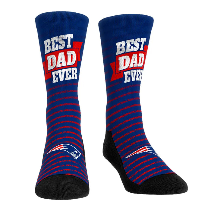 New England Patriots - Best Dad Ever by Rock 'Em Socks