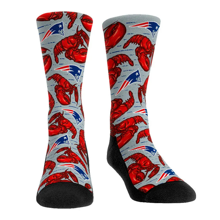 New England Patriots - Lobsters by Rock 'Em Socks