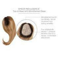 Raquel Welch Go All Out 16" Top Piece Hair Topper Hairpiece