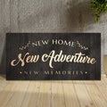 New Home New Adventure New Memories Sign by Tailored Canvases