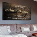 New Home Sign II by Tailored Canvases