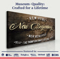 New Home Sign II by Tailored Canvases