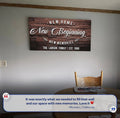 New Home Sign III by Tailored Canvases