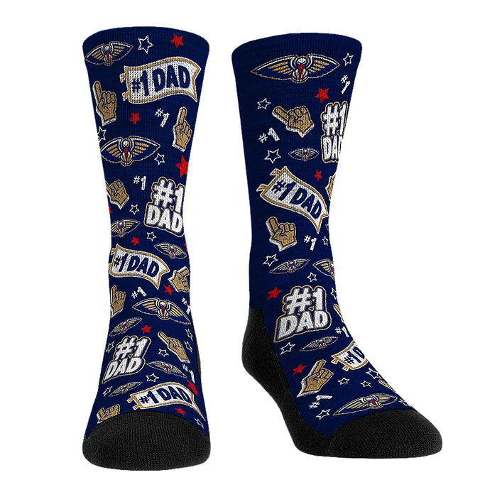 New Orleans Pelicans - #1 Dad by Rock 'Em Socks