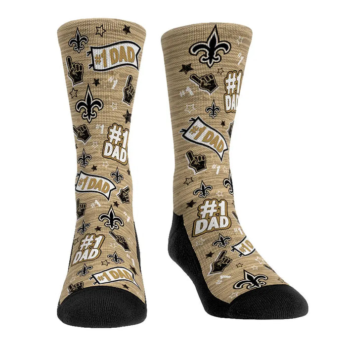 New Orleans Saints - #1 Dad by Rock 'Em Socks