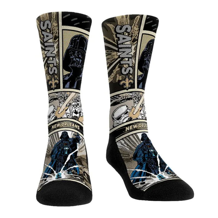 New Orleans Saints - Star Wars - Empire Comic Strip by Rock 'Em Socks