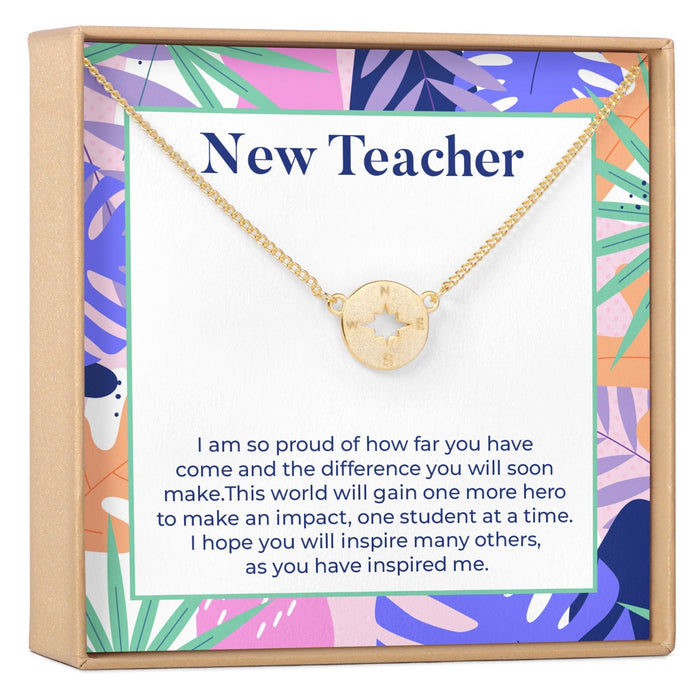 New Teacher Necklace, Multiple Styles Jewelry by Dear Ava