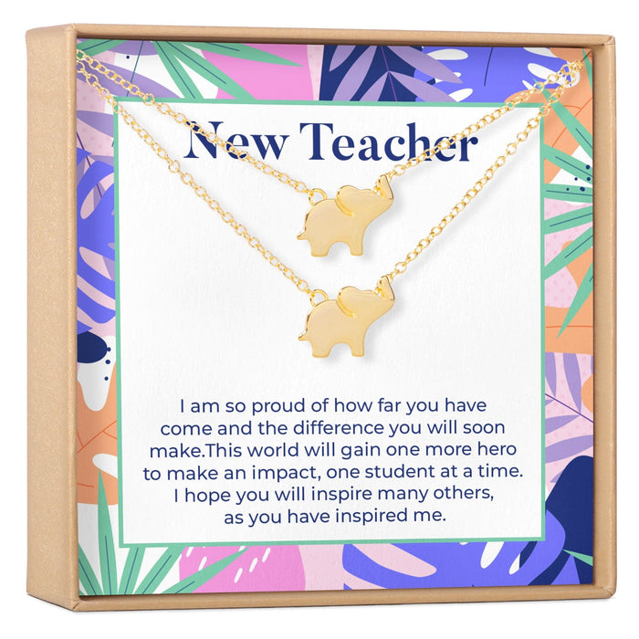 New Teacher Necklace, Multiple Styles Jewelry by Dear Ava