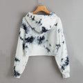 New York Graphic Tie-Dye Cropped Hoodie by DailySale