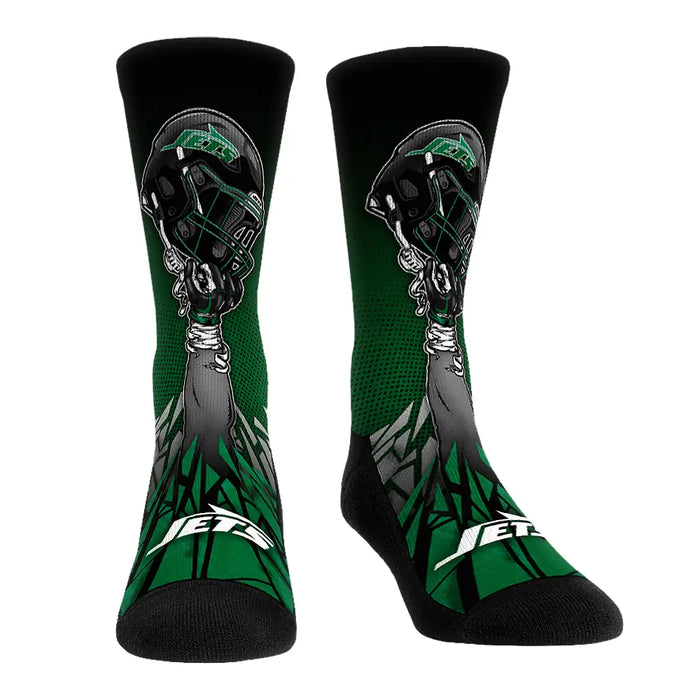 New York Jets - Alternate Helmet Smash by Rock 'Em Socks