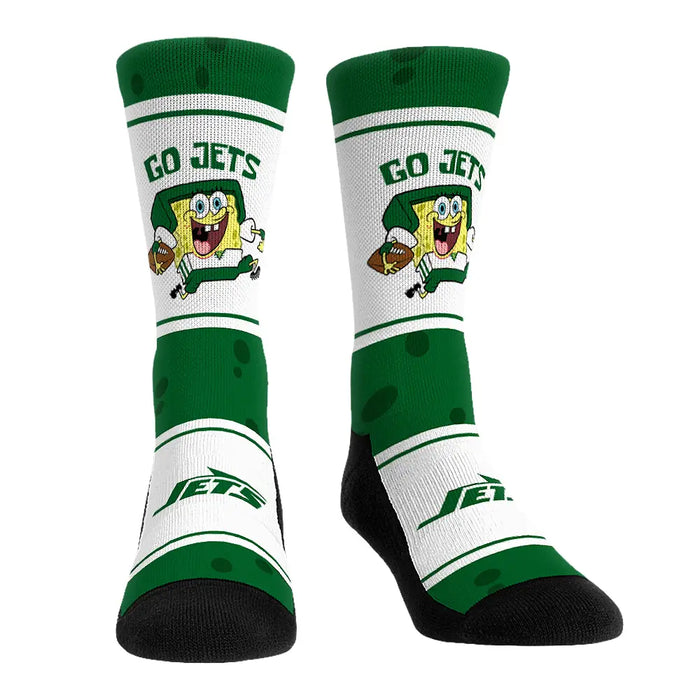 New York Jets - SpongeBob SquarePants - Team Up by Rock 'Em Socks
