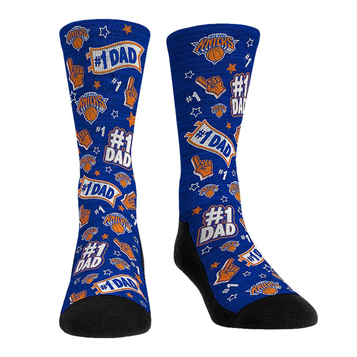 New York Knicks - #1 Dad by Rock 'Em Socks
