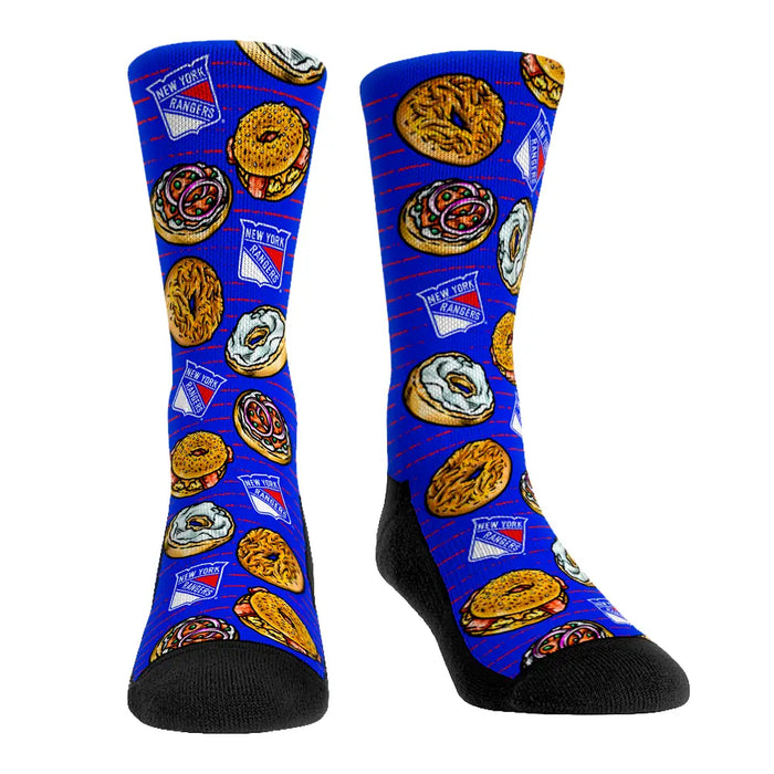 New York Rangers - NY Bagels by Rock 'Em Socks