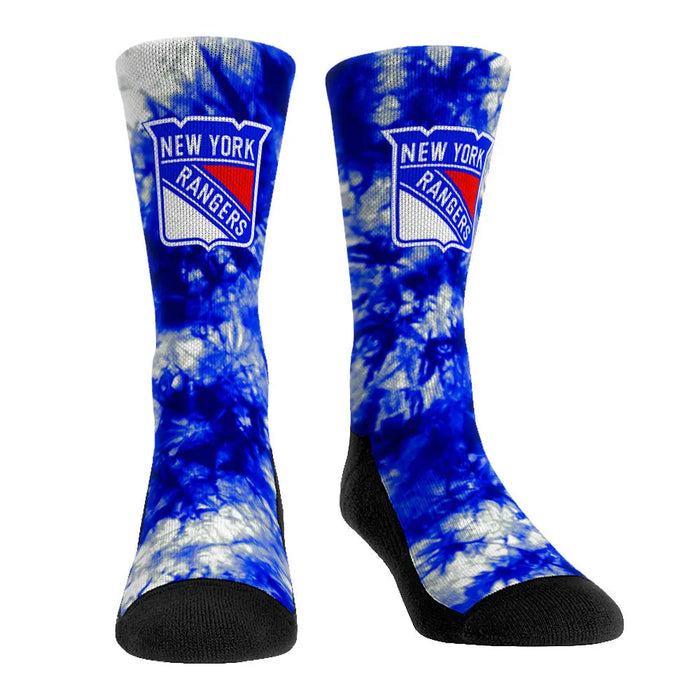 New York Rangers - Team Tie Dye by Rock 'Em Socks