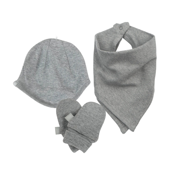 newborn accessory gift set | heather grey by Finn + Emma