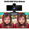 USB FHD Web Computer Camera with Dual Microphone & Privacy Cover by DailySale