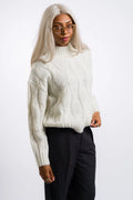 Nia Fiji Knit Sweater - Ivory by Swell-O-Phonic