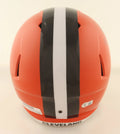 Nick Chubb Signed Browns Full-Size Speed Helmet (Beckett) Beckett Witnessed by Price Is Right Miami