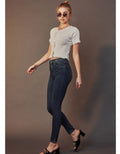 Nickie High Rise Super Skinny Jeans - Dark by Boutique 23