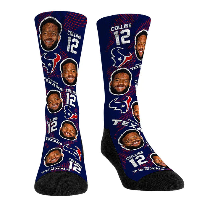 Nico Collins - Houston Texans - Football Guy by Rock 'Em Socks