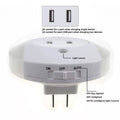 Night Light With 2 USB Ports by DailySale