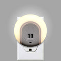 Night Light With 2 USB Ports by DailySale