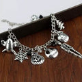 Nightmare Before Christmas Jack Skellington Sally Gothic Bracelet by DailySale