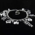 Nightmare Before Christmas Jack Skellington Sally Gothic Bracelet by DailySale