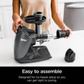 Ninja JC101 Cold Press Pro Juicer 1st Generation Graphite (Refurbished) by DailySale