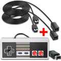 Nintendo NES Mini Classic Edition Game Controller with 2 Pieces 10ft Extension Cable by DailySale