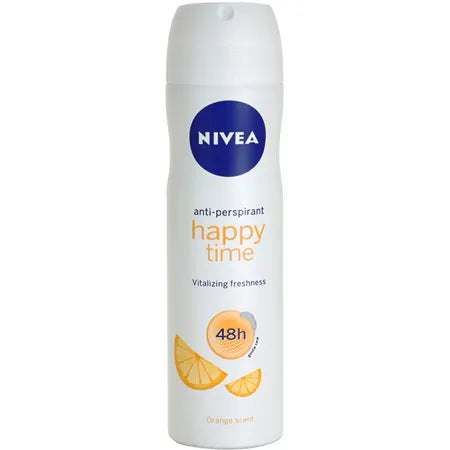 Nivea Happy Time 48h Anti-Perspirant Deodorant Spray for Women 150ml by Pasteur Pharmacy