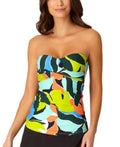Anne Cole Womens Twist Bandeau Tankini Top by Vanessa Jane