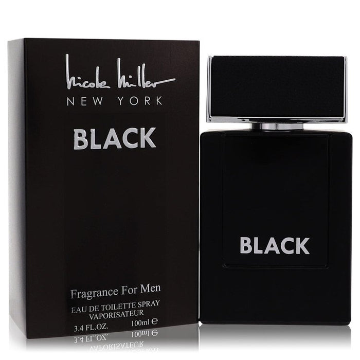 Nicole Miller Black by Nicole Miller Eau De Toilette Spray 3.4 oz for Men by Avera Group