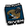 No Flux given - Hard Hat Decal