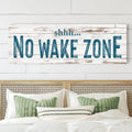 No Wake Zone Sign XIII by Tailored Canvases